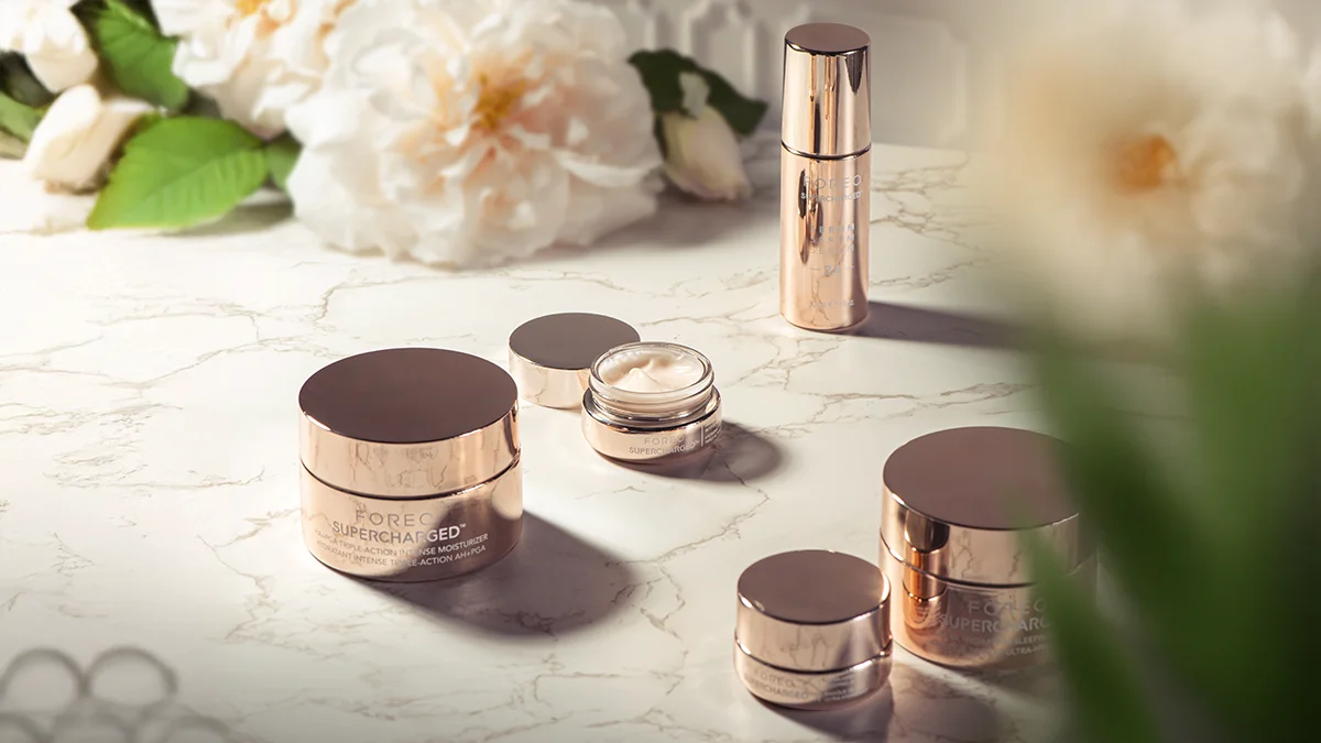 SUPERCHARGED skincare range 